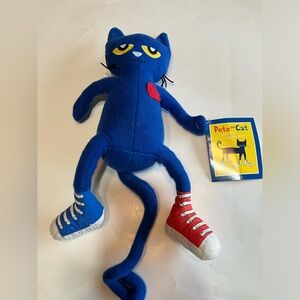 NEW! Pete the Cat 12” Blue Plush Doll Stuffed Animal Toy MerryMakers Inc
